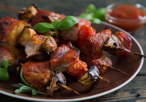 Big Ricks BBQ Sauce kebabs