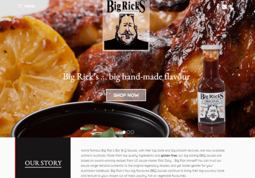 Big Rick's BBQ Sauce is now available online